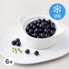 국내산 다정다감푸드 블루베리 (냉동), 6개, 200g