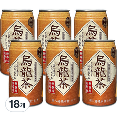 토미나가 고베 사보 우롱차 캔, 340ml, 1개입, 18개 340ml, 1개입, 18개