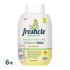 Freshcle 洗碗機洗滌劑 30p, 300g, 6個