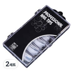 BARNA 延長雙倍美甲片 10種*10入組, 單色, 2套