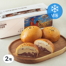 근대골목단팥빵 인절미 생크림 단팥빵 (냉동), 140g, 5개입, 2개