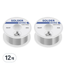 아이코어스 납땜용 와이어 납 1mm 50g, 12개