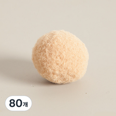 플라워트리 스티로폼 볼 만들기 DIY 폼폼이 4cm, 브라운, 80개