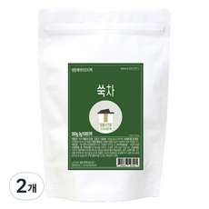 아이앤티 국내산 쑥차 티백 텀블러용, 2개, 100개입, 3g