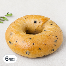 브로드카세 올리브 발효종 베이글, 120g, 1개입, 6개