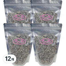 펫코 해바라기씨 조류사료, 500g, 12개