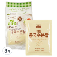 칠갑농산 맷돌 콩국물 가루 10p, 3개, 600g