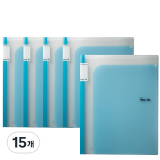 희망사무포인트 네오비즈 6포켓 화일 UCO097, 청색, 15개
