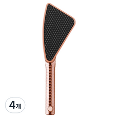 스테디얼 심플 세밀한 뒷꿈치 그라인더 각질 케어 도구 로즈골드, 70g, 4개, 1개입