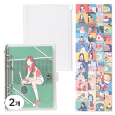 Monolike Fall In Newtro 6孔萬年型日記組, 03 網球