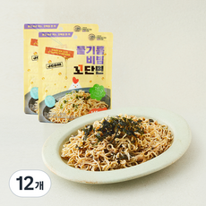 JCDM 들기름 비빔 꼬단면, 122g, 12개