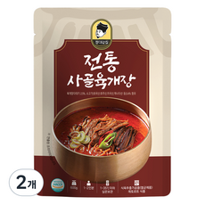 ChanseuPudeu 鄭大監家 傳統牛骨辣牛肉湯, 600g, 2個