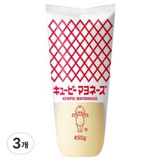 큐피 마요네즈, 450g, 3개