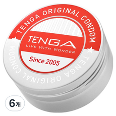 텐가 오리지널 콘돔, 6개, 6개입