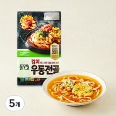 풀무원 김치우동 전골 2인분, 533.2g, 5개
