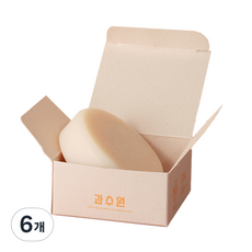 율무 올인원 천연 아기 비누, 100g, 6개