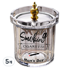 캐시리치 감성 디자인 냄새차단 재떨이 10 x 10.5 cm, 타입9, 5개