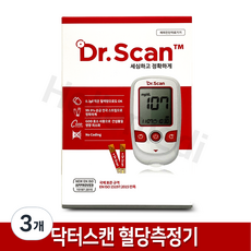 닥터스캔 개인용 혈당측정기, 3개, 99GC140