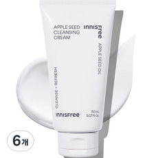 이니스프리 New 애플 씨드 클렌징 크림, 150ml, 6개
