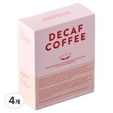 인텔리젠시아 디카프 드립백, 12g, 5개입, 4개
