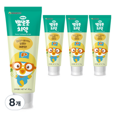 Pororo新款兒童牙膏甜瓜味, 90g, 8個