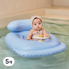 스윔어바웃 자동차 보행기 튜브, 5개, 블루