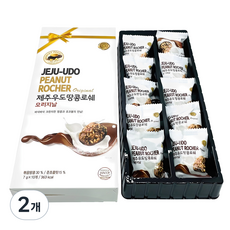 濟州牛島花生洛榭原味10入, 70g, 2個