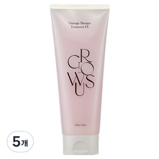 그로우어스 데미지 테라피 트리트먼트 EX, 220g, 5개