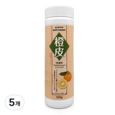 바스코롱 입욕제 감귤껍질, 500g, 5개