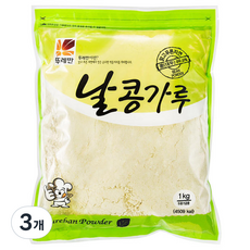 뚜레반 날콩가루, 1kg, 3개