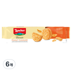 로아커 비스킷 피넛, 80g, 6개