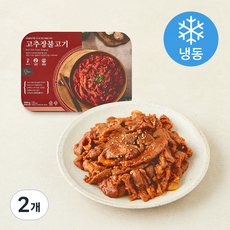 강강술래 고추장 불고기 (냉동), 500g, 2개
