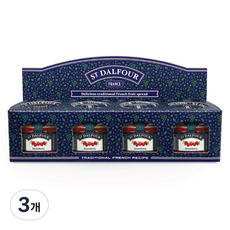 샹달프 딸기 미니잼 4p, 112g, 3개