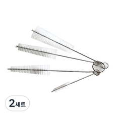 MONACO OLIVE 吸管清潔管刷具4件組, 2套, 混合顏色