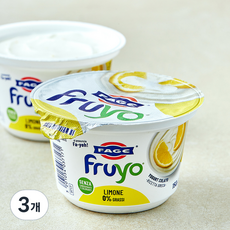 파예 프루요 그릭 요거트 레몬, 150g, 3개
