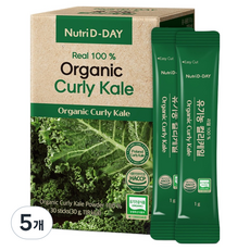 Nutri D-DAY Real 有機羽衣甘藍 30入, 30g, 5個