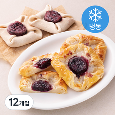 메테뭉크 블루베리 크라운 생지 (냉동), 100g, 3개입, 4개