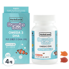 孩童DHA Omega-3軟糖, 132g, 4個