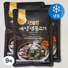 단골집 서울 양념불고기 (냉동), 400g, 9팩