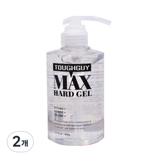 Bison Tough Guy Max 硬質髮膠, 400g, 2個
