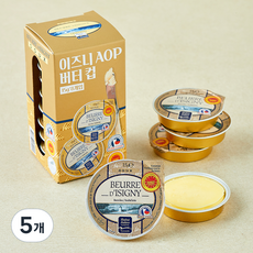 엠엘씨 이즈니 AOP 버터 컵 15g x 8개입, 120g, 5개