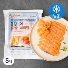 동원 연어 훈제프리미엄 (냉동), 140g, 5개