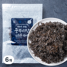 주일 40년 외길 중부시장 김종풍 염장 톳, 320g, 6개