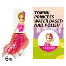 투미니 프린세스 수성 매니큐어, 트윙클라벤더, 6개