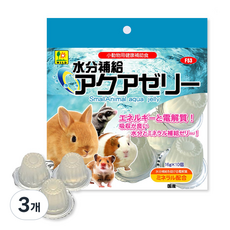 와일드산코 소동물 아쿠아 젤리 F53 간식 10p, 160g, 3개