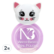 NBBEBE 小貓幼兒指甲油, 2個, 12奶油紫