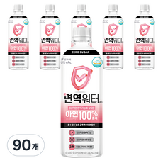 빙그레 면역워터 제로, 350ml, 90개