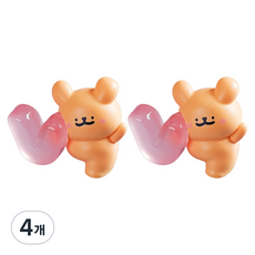 라벤티아 LOVE YOU 퍼피 피규어 타입4, 4개