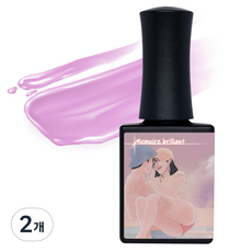 Chic Fit Memoire brillant聯名專業彩色凝膠, CF42 你我, 8g, 2個