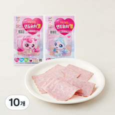 목우촌 프라임 티니핑 샌드위치햄, 90g, 10개